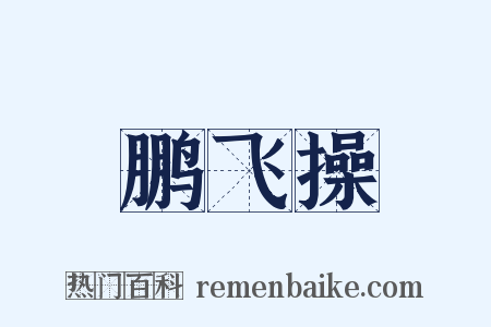 鹏飞操是什么意思的图片
